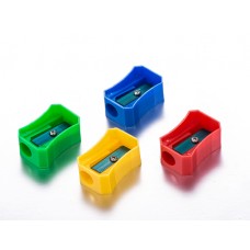 Plastic pencil sharpener